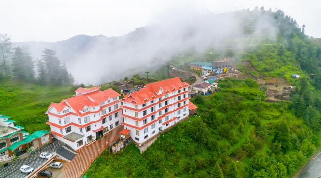 The-Twin-Towers-hotel-in-kufri-view